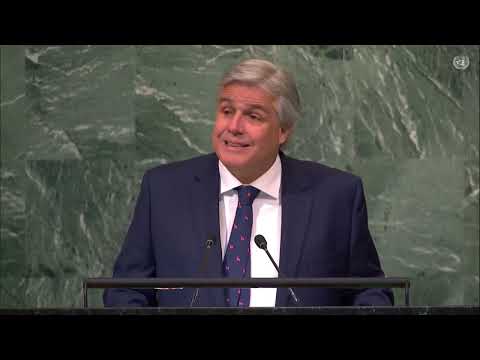 Intervención del canciller Bustillo en la 77ª Asamblea General de las Naciones Unidas