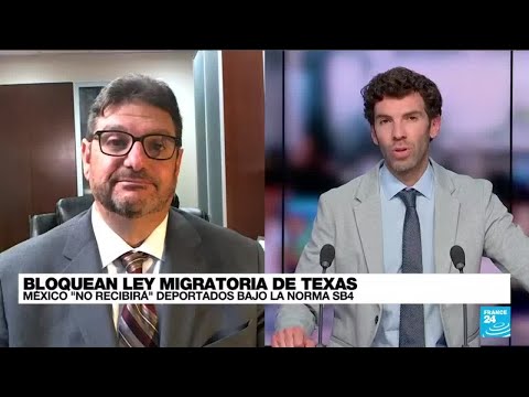 Ángel Leal: 'La ley migratoria SB4 de Texas es inconstitucional' • FRANCE 24 Español