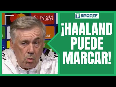 El MIEDO de Carlo Ancelotti por Erling Haaland y Kevin de Bruyne previo al Man City vs Real Madrid