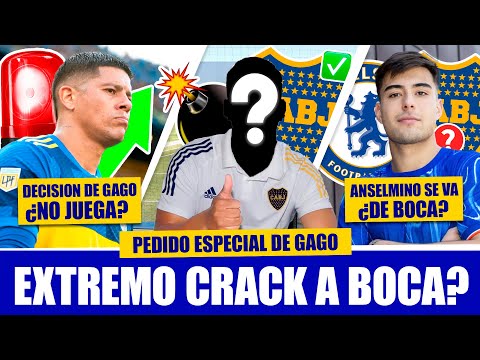 BOCA ROMPE el MERCADO con un REFUERZO TOP!? ? Fuerte DECISION de GAGO con ROJO ? Anibal MOREO LLEGA?