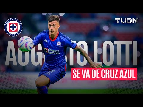 ¡Cruz Azul, sin delantera!  Augusto Lotti se va de la máquina | TUDN