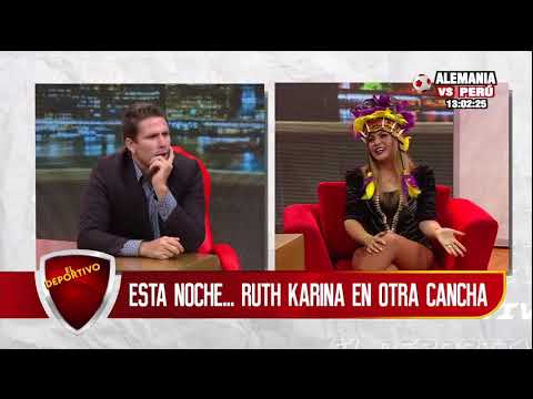 Ruth Karina habla por primera vez en TV sobre las causas de la prisión de su esposo