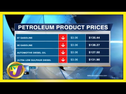Gas Prices Decreases for First in 15 Weeks | TVJ Business Day - March 24 2021