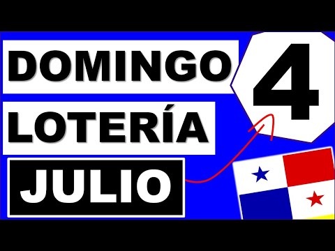 Resultados Sorteo Loteria Domingo 4 de Julio 2021 Loteria Nacional de Panama Dominical Que Jugo