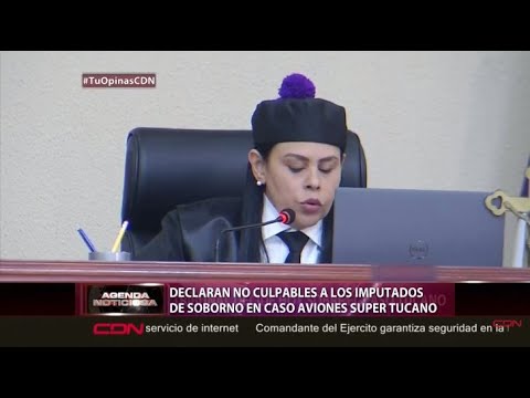Tribunal declara no culpables a los imputados de soborno en caso aviones Súper Tucano