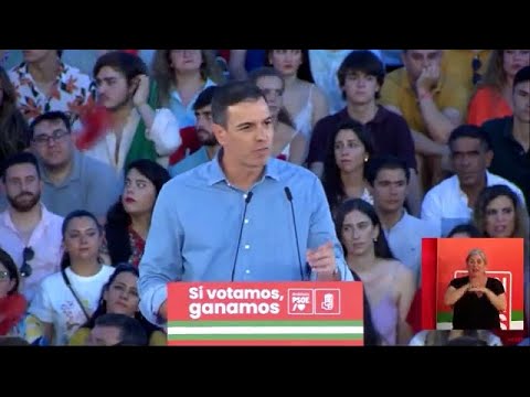 Sánchez afirma que solo una papeleta puede frenar a las derechas: La del PSOE