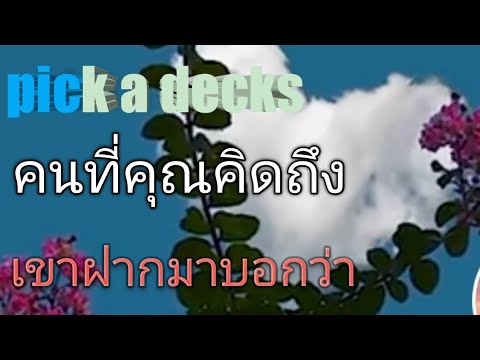 pick-a-decks-คนที่คุณคิดถึง-เข pick-a-decks-คนที่คุณคิดถึง-เข