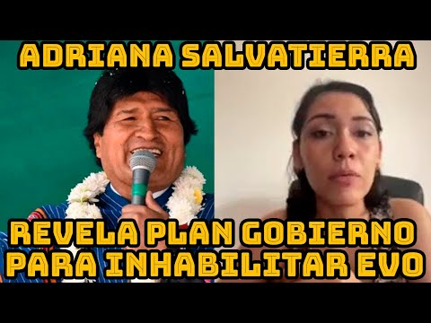 ADRIANA SALVATIERRA PIDE DEFENDER EL LIDERAZGO DE EVO MORALES ANTE EL INTENTO DE PROSCRIBIRLO..