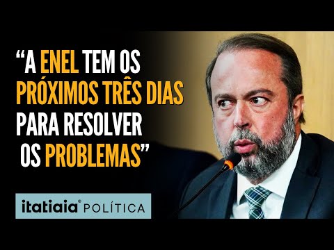 APAGÃO EM SP: SILVEIRA AFIRMA QUE ENEL COMETEU 'ERRO' AO NÃO DAR PREVISÃO DE SOLUÇÃO DO PROBLEMA