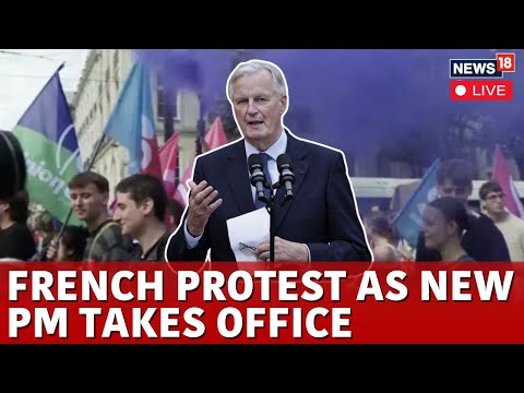 France Protests LIVE: French Left Protests Over New PM Michel Barnier | France News LIVE | N18G