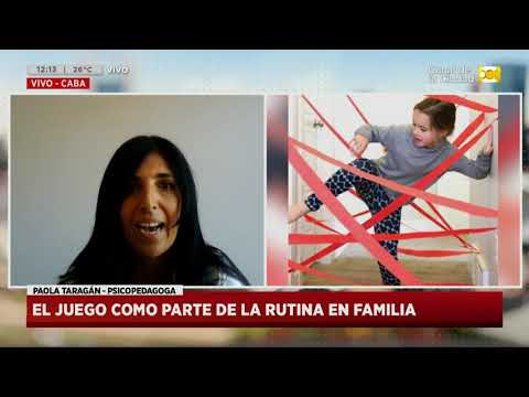 Cuarentena en Argentina: el juego como parte de la rutina en familia en Hoy Nos Toca a las Diez