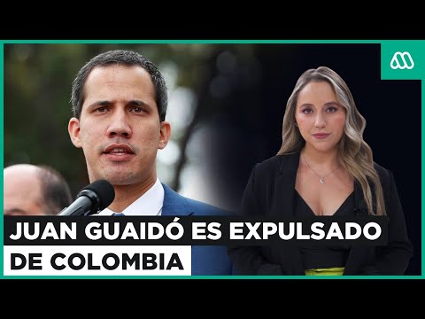 Juan Guaidó fue acusado de una desesperada jugada tras ser expulsado de Colombia