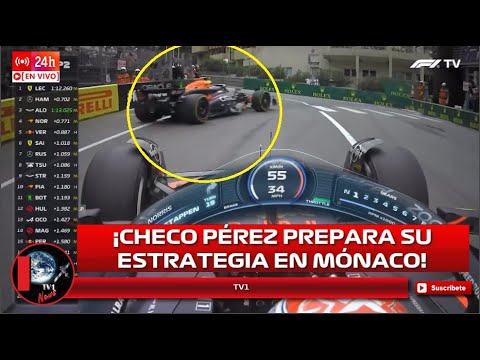 Checo Pérez prepara su estrategia para el GP de Mónaco mexicano busca consolidarse en Red Bull