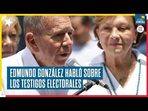 Edmundo González pide que los testigos permanezcan en los centros de votación