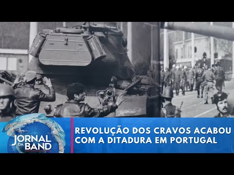Revolução dos Cravos acabou com horrores da ditadura em Portugal | Jornal da Band