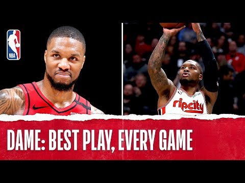 Damian Lillard's Best Plays From Every Game!