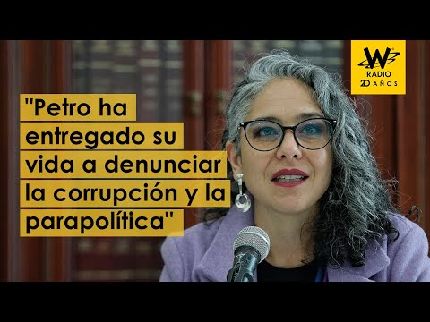Petro ha entregado su vida a denunciar la corrupción y la parapolítica: María José Pizarro