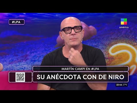 Ruleta de anécdotas con Martín Campi: desopilantes momentos con Sorín y Robert de Niro