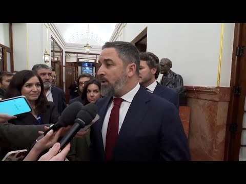 Abascal se muestra encantado con la denuncia del PSOE