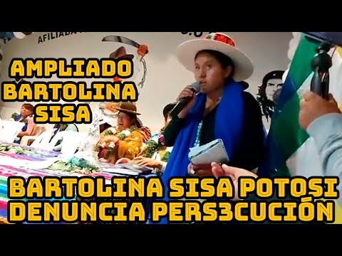 BARTOLINA SISA DEJAN CLARO QUE GUILLERMINA CUNO NO ES MILITANTE DEL MAS-IPSP..