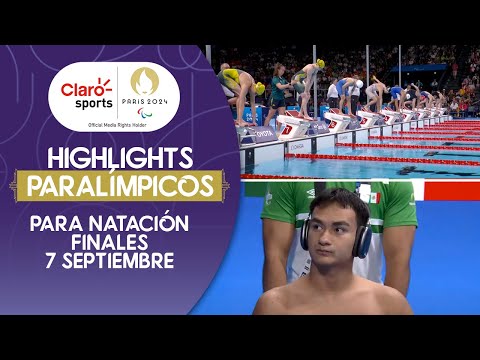 Paralímpicos #Paris2024 | Para natación, finales del 7 de septiembre | Highlights