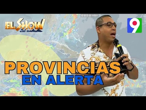 4 provincias en alerta por incidencia de vaguada | El Show del Mediodía