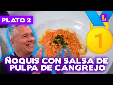 Plato 2: Ñoquis con salsa de pulpa de cangrejo | El Gran Chef Famosos