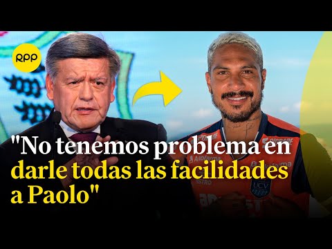César Vallejo sobre contrato con Paolo Guerrero: Vamos a ser muy flexibles