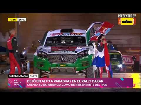 Rally Dakar: Lafarja Dejó en alto a Paraguay