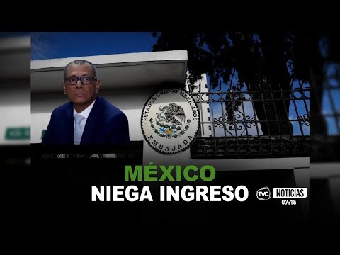 México no concederá permisos en su embajada para la captura de Jorge Glas