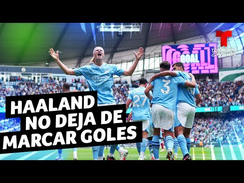 Premier League: Haaland marcó el segundo gol del Manchester City | Telemundo Deportes