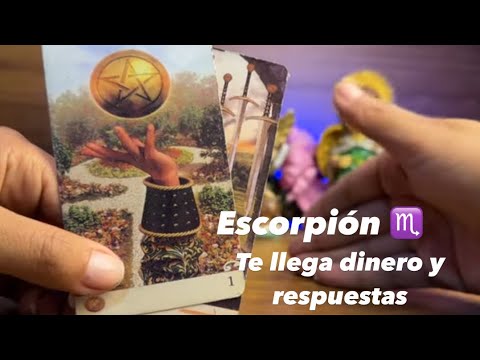 ESCORPIO | ESE DINERO TE LLEGA NO ESTÉS TRISTE SE VIENE COSAS BUENAS ÁNIMO! CAMBIO DE VIDA y el amor