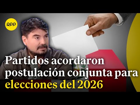 Partido político PRIN y la AMR acordaron participación conjunta en elecciones generales del 2026