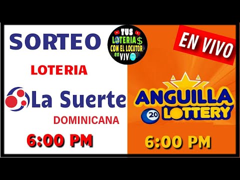 Sorteo La Suerte 6 de la tarde Anguilla Lottery 6 de Hoy En Vivo domingo 24 de marzo del 2024