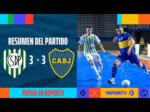 Pinocho 3-3 Boca Juniors - RESUMEN - Fecha 1 - Primera División de Futsal