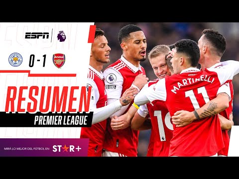 ¡TRIUNFAZO GUNNER PARA ALEJARSE EN LO MÁS ALTO DE LA PREMIER! | Leicester 0-1 Arsenal | RESUMEN