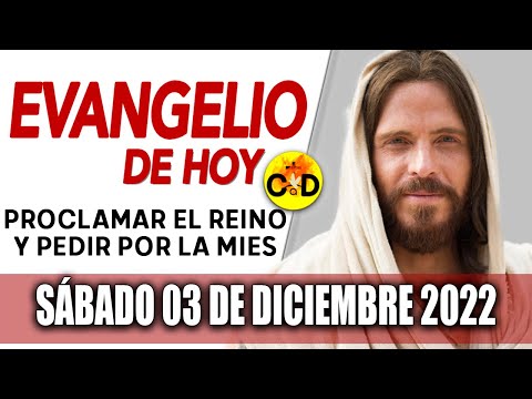 Evangelio del día de Hoy Sábado 03 Diciembre 2022 LECTURAS y REFLEXIÓN Catolica | Católico al Día