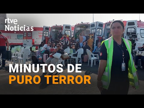 30 HERIDOS en un VUELO de MADRID - MONTEVIDEO desviado a BRASIL por FUERTES TURBULENCIAS | RTVE