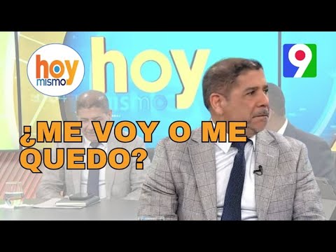 Luis Abinader no me ha dicho si me voy o me quedo “Limber Cruz / Ministro de Agricultura | Hoy Mismo