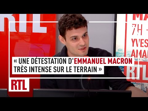 Il y a une détestation d'Emmanuel Macron très intense sur le terrain