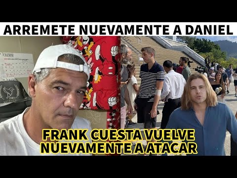 Turbulenta situación: Frank Cuesta expresa preocupaciones sobre Daniel Sancho y su actuación
