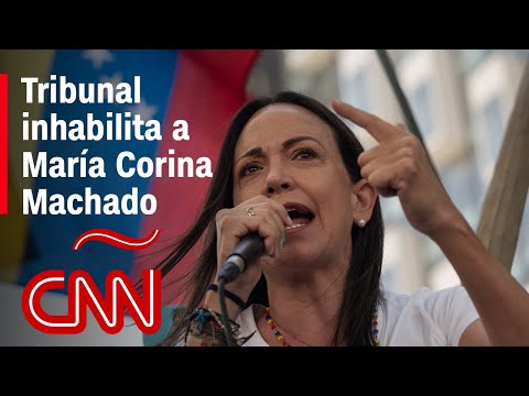 Tribunal de Venezuela inhabilita candidatura de María Corina Machado