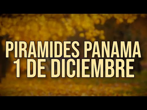 Pirámides de la suerte para el Viernes 1 de Diciembre 2023  Lotería de Panamá - Gordito