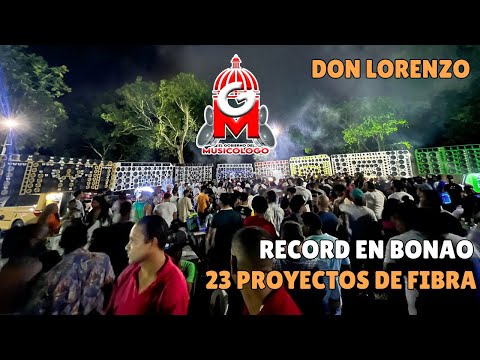 Récord En Bonao 23 Proyectos De Fibra -El Gobierno del Musicólogo