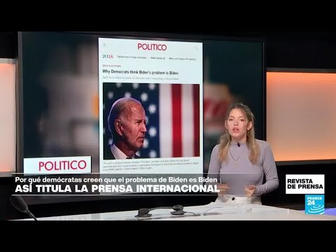 Por qué los demócratas creen que Biden es el mayor problema de Biden: 'Politico' • FRANCE 24