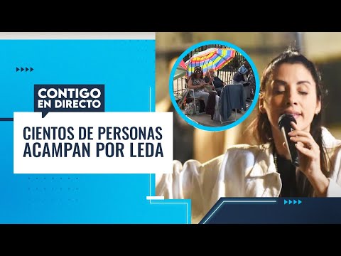 LA SANADORA DE ROSARIO: Largas filas en Chile para ver a la argentina Leda - Contigo en Directo