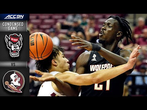 Acc Football Basketball 🏀 NC State vs. Florida State Condensed Game | ACC Men’s Basketball (2021-22)