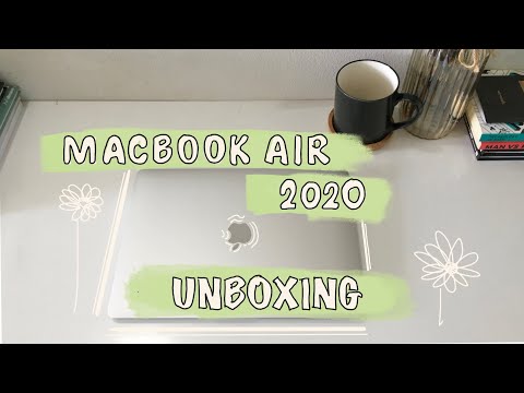 MacBookAir2020unboxing🍎✨no