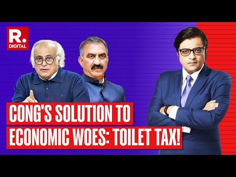 Toilet Tax Row: Himachal CM Sukhu's First Response After Huge Backlash | Republic TV