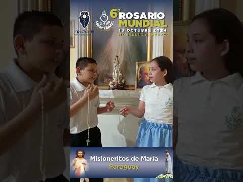 Misioneritos de María nos invita al 6to Rosario Mundial 2024